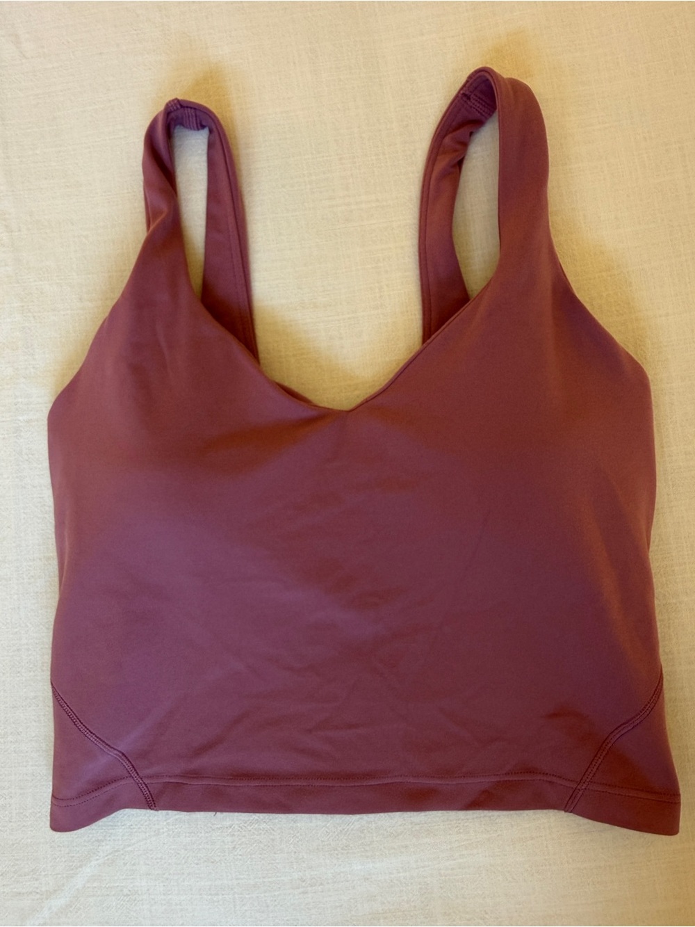 Lululemon Align Tank Top Mauve / Mulled Wine Plum - EUC Size 4
